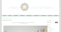 Desktop Screenshot of miggyphotography.com